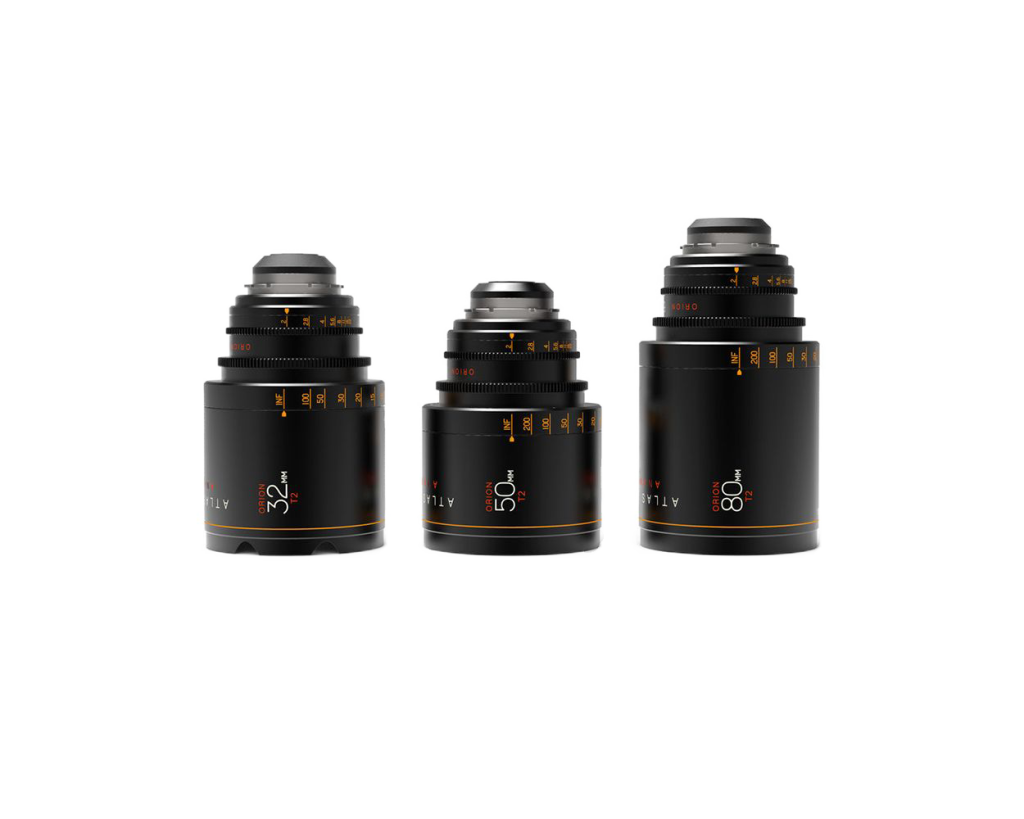 ORION ANAMORPHIC LENS SET B 32,50,80MM FinalCut Equipped Your Ultimate Rental House